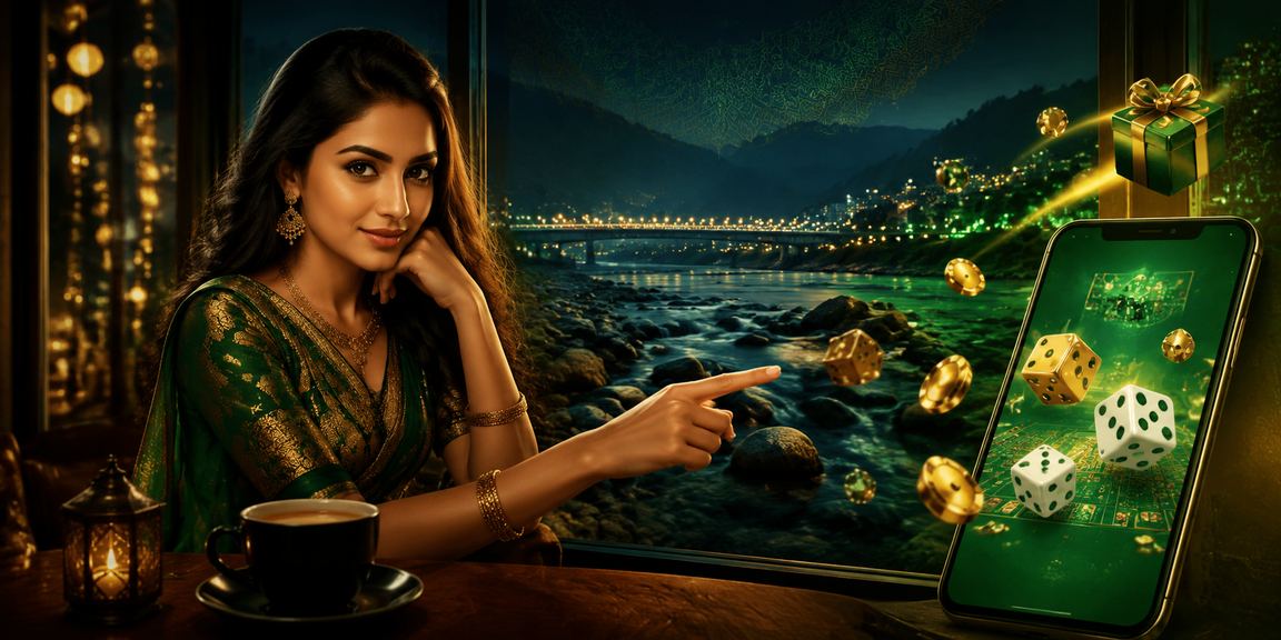 সিলেটে ডাইস গেম খেলার দৃশ্য — বাংলাদেশি মডেলের সাথে উৎসবী পরিবেশ