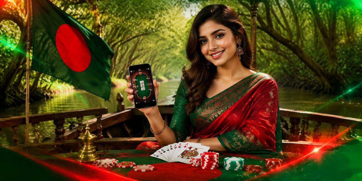 সিলেটের টিন পাতি গেমে রেড ও গ্রিন রঙের উৎসব আবহ